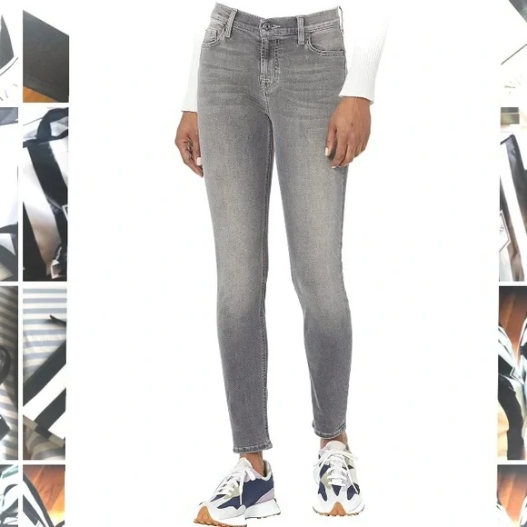 7 For All Mankind | Jeans | 7 For All Mankind 27 Bair The Ankle Skinny In  Proof Grey Cigarette Jeans